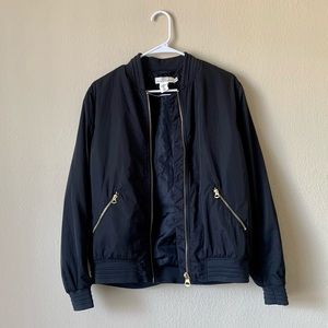 Bomber Jacket in Navy